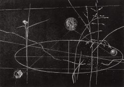 Ein Holzschnitt von Akos Novaky