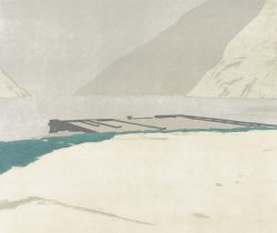 ein Farbholzschnitt von Christine Ebersbach