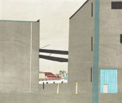 ein Farbholzschnitt von Christine Ebersbach