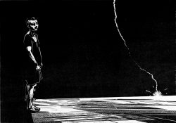 ein Holzschnitt von Franca Bartholomäi