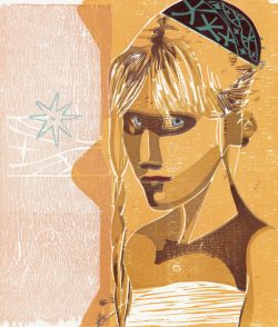 ein Farbholzschnitt von Frank Eißner