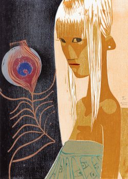 ein Farbholzschnitt von Frank Eißner