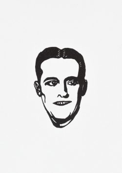 Ein Holzschnitt von Frank Wahle