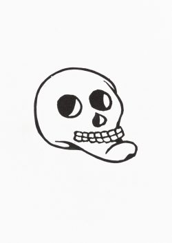 Ein Holzschnitt von Frank Wahle