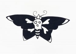 Ein Holzschnitt von Frank Wahle