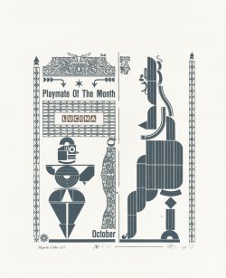 eine Typografik von Hans Bote