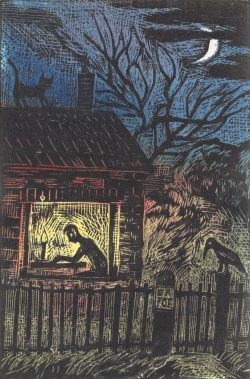 ein Holzschnitt von Jan Vicar