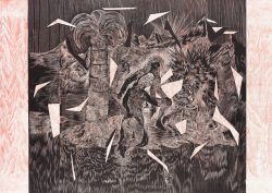 ein Holzschnitt von Jan Vicar