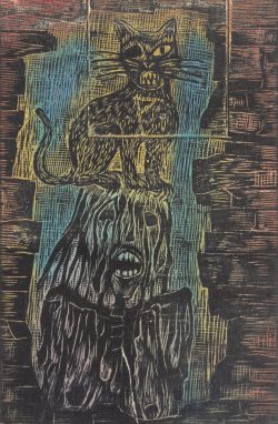 ein Holzschnitt von Jan Vicar