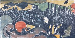 ein Farbholzschnitt von Stefan Knechtel