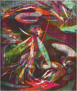 ein Farbholzschnitt von Susann Hoch