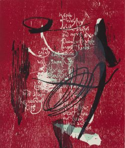 ein Farbholzschnitt von Susann Hoch