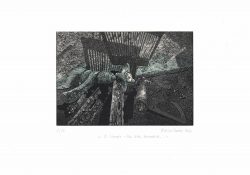 ein Acrylstich / Holzschnitt von Bettina Haller