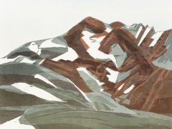 ein Farbholzschnitt von Stephanie Marx