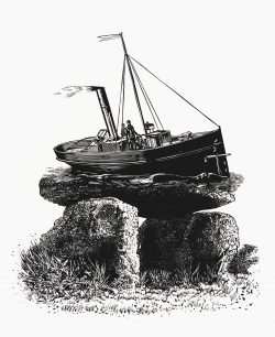 ein Linolschnitt von Stephanie Marx