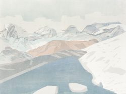 ein Farbholzschnitt von Stephanie Marx