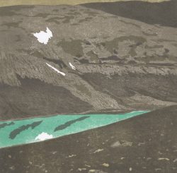 ein Farbholzschnitt von Christine Ebersbach