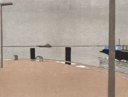 ein Farbholzschnitt von Christine Ebersbach