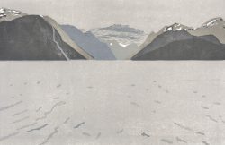 ein Farbholzschnitt von Christine Ebersbach