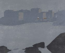 ein Farbholzschnitt von Christine Ebersbach