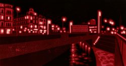 ein Farbholzschnitt von Harald Alff