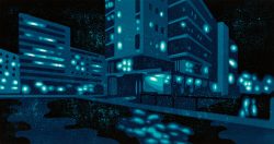 ein Farbholzschnitt von Harald Alff