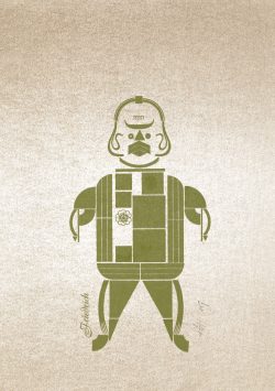 eine Typografik von Hans Bote