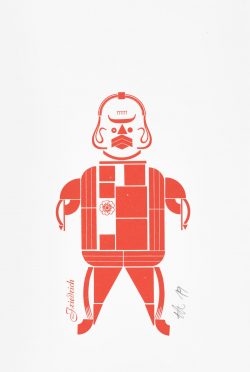 eine Typografik von Hans Bote