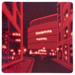 ein Farbholzschnitt von Harald Alff