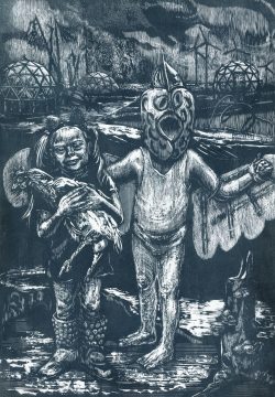 ein Holzschnitt von Susann Hoch