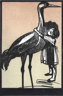 ein Farbholzschnitt von Franca Batholomäi