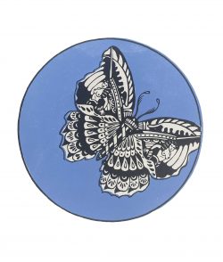 ein Farblinolschnitt von Frank Wahle