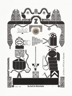 eine Typografik von Hans Bote