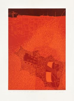 ein Farblinolschnitt von Patrick Fauck