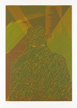 ein Farblinolschnitt von Patrick Fauck