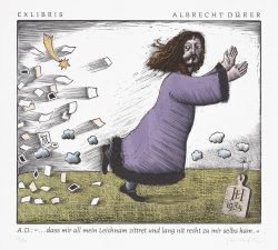 ein kolorierter Holzstich von Egbert Herfurth