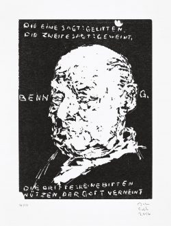 ein Holzschnitt von Johannes Eckardt