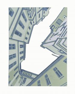 ein Farbholzschnitt von Harald Alff