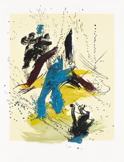 Holz-/Linolschnitt von Susann Hoch