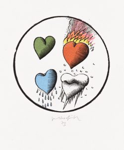 Ein kolorierter Holzstich von Egbert Herfurth