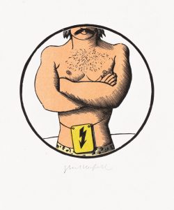 Ein kolorierter Holzstich von Egbert Herfurth