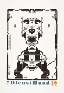 Eine Typografik von Hans Bote