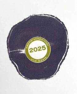 Original Grafik Kalender 2025 - Hochdruckpartner & Gäste
