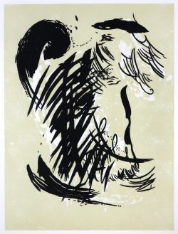 ein Linolschnitt mit Linolätzung von Susann Hoch