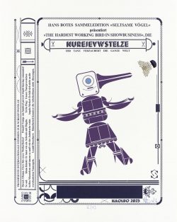 Eine Typografik von Hans Bote
