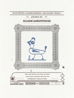 Eine Typografik von Hans Bote