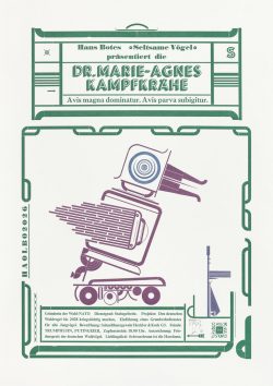 Eine Typografik von Hans Bote